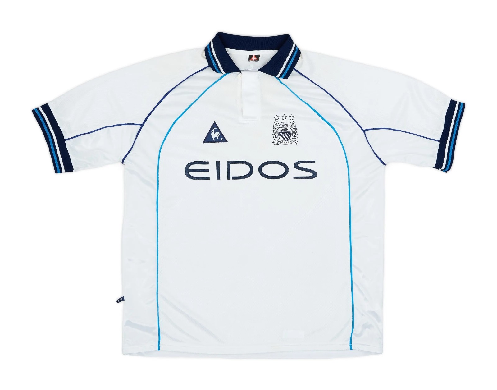 Segunda equipación de Man City 99-00
