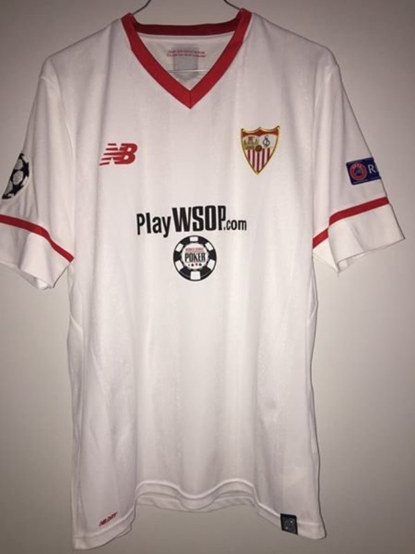 Primera equipación de Sevilla FC 17-18