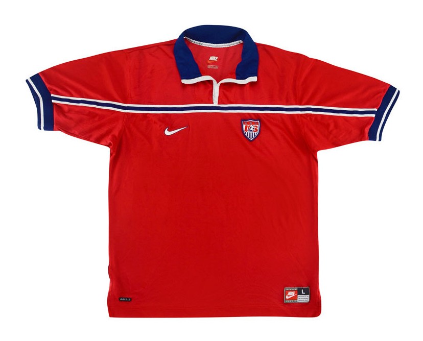 Segunda equipación de Estados Unidos 1998
