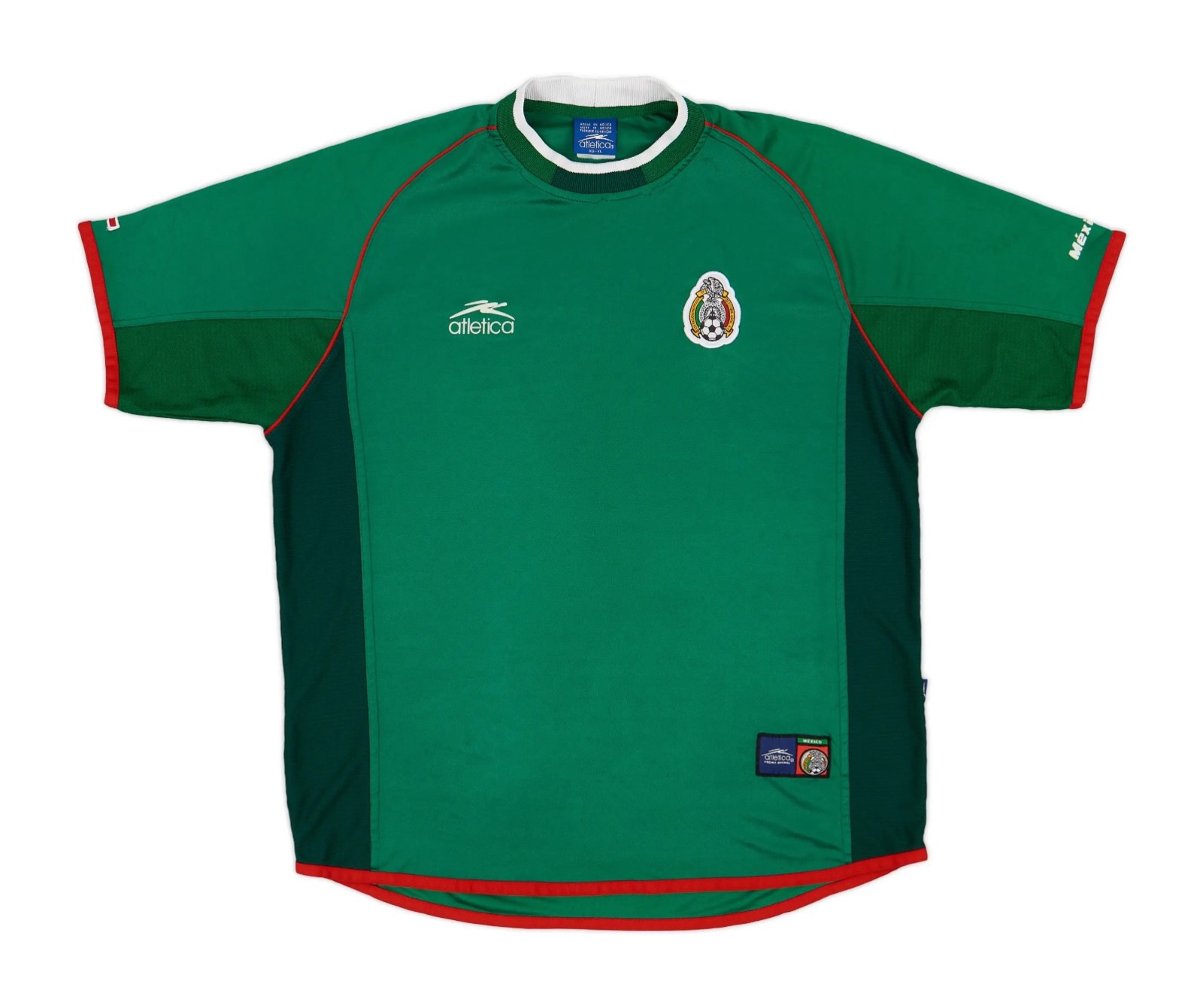 Primera equipación de México 2001