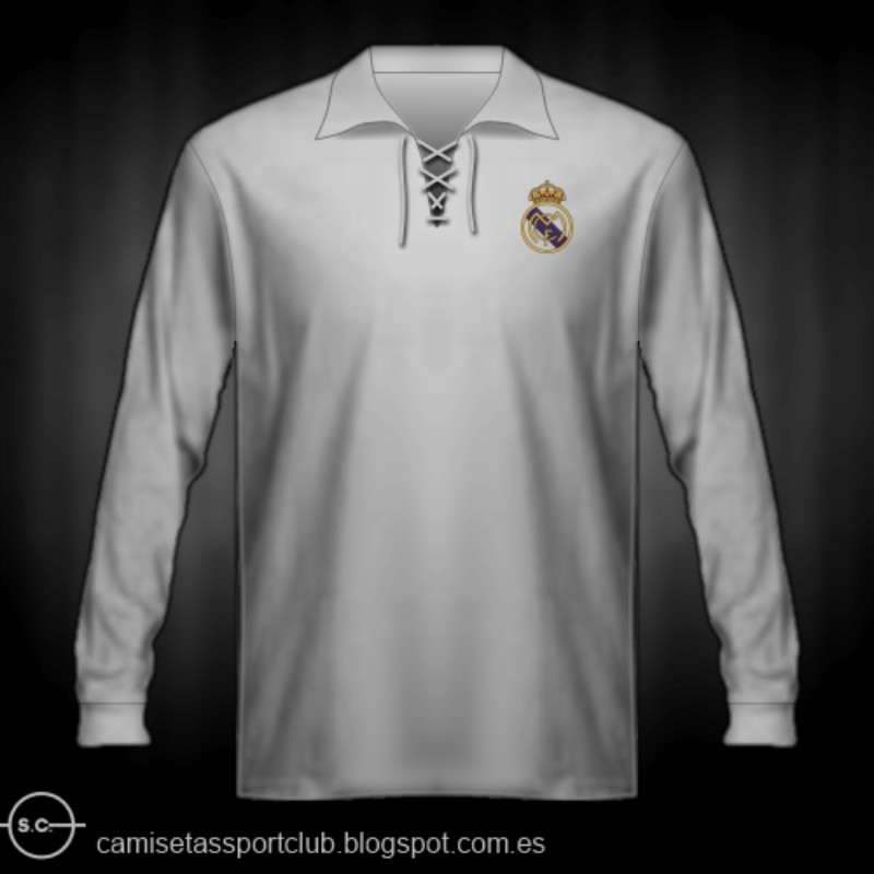Primera equipación de Real Madrid 1939-40