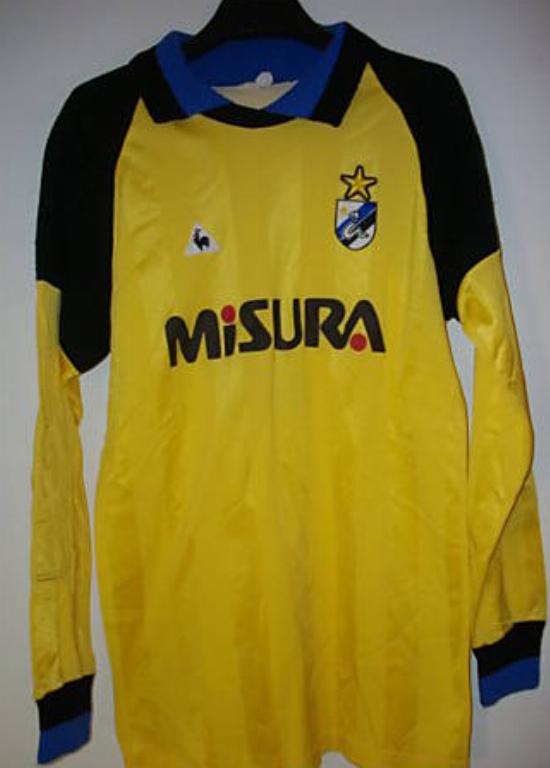 Equipación de portero de Inter de Milán 86-87