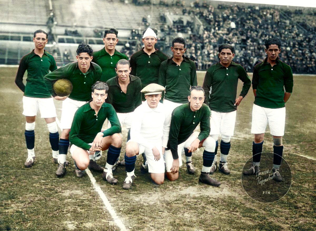 Primera equipación de México 1928