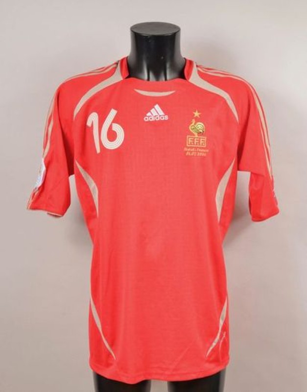 Equipación Portero de Francia 2006
