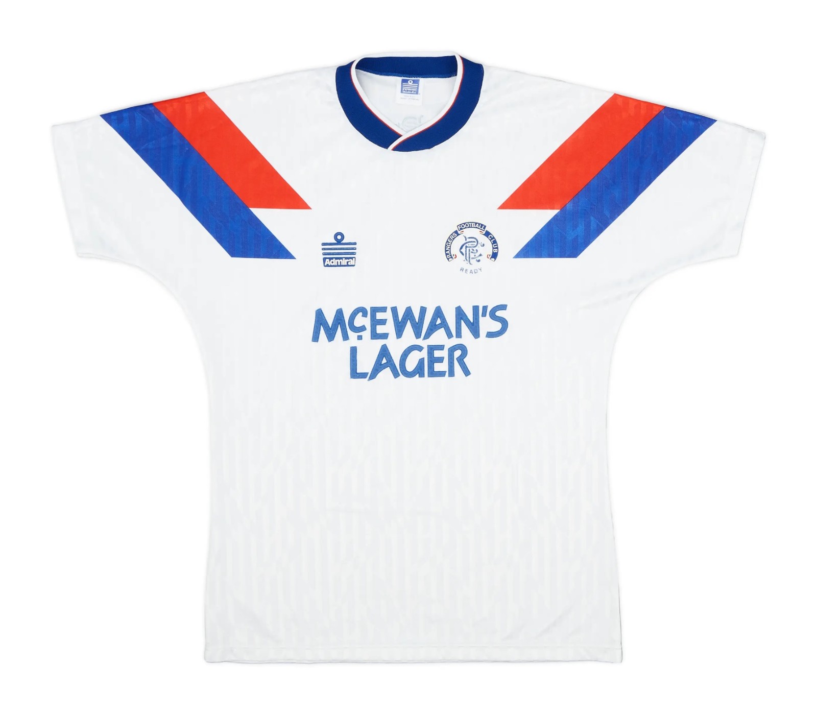 Segunda equipación de Glasgow Rangers 91-92