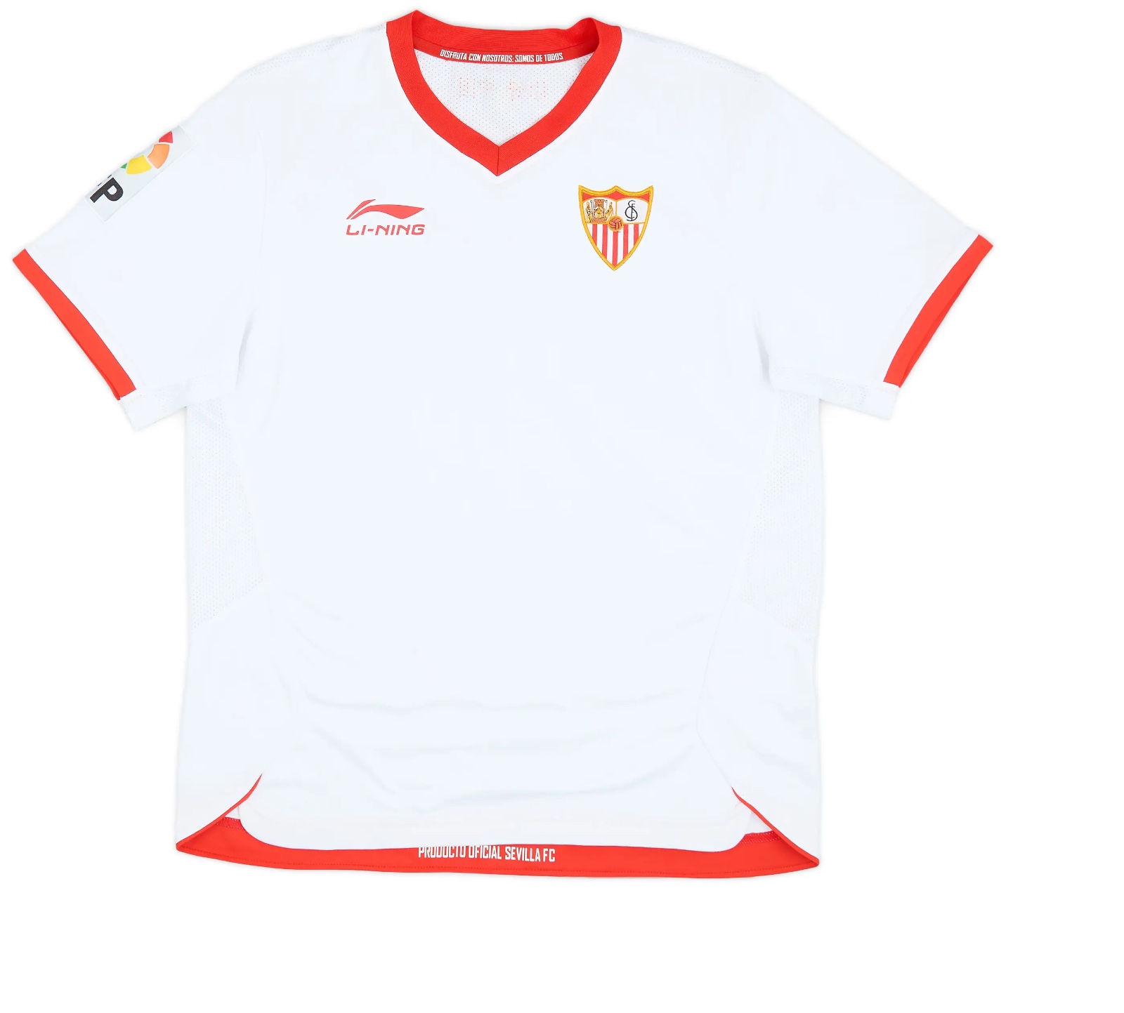Primera equipación de Sevilla FC 11-12