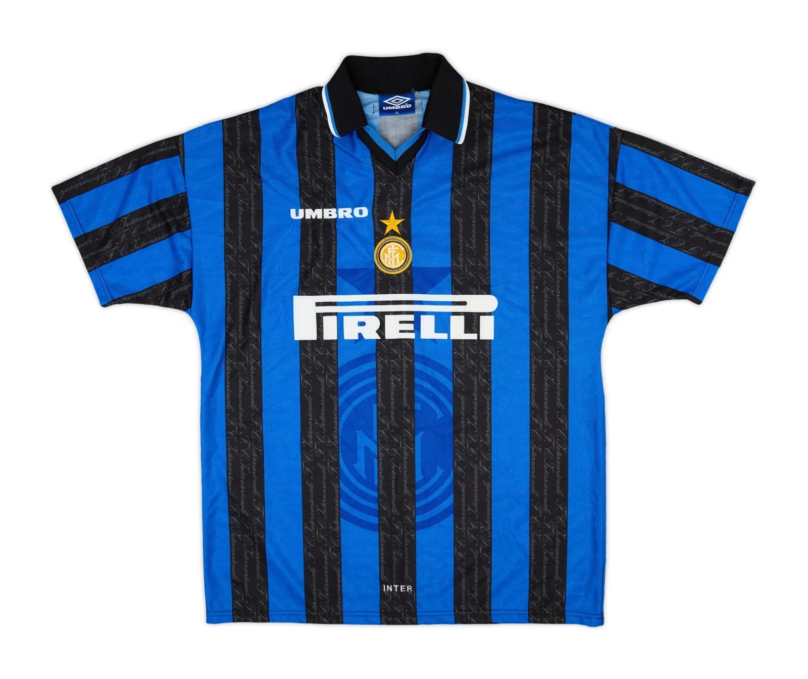 Primera equipación de Inter de Milán 97-98