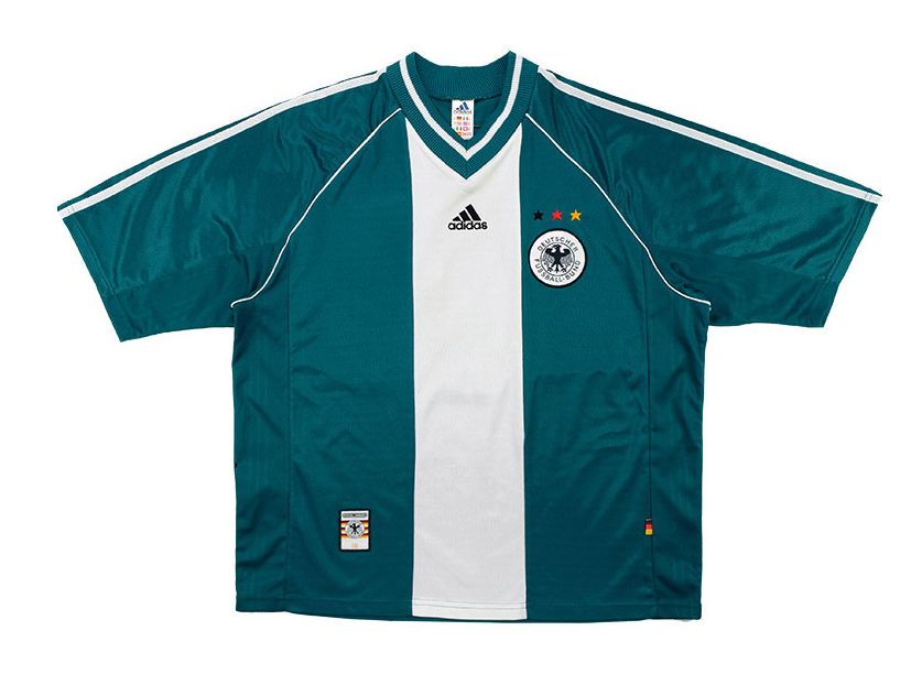 Segunda equipación de Alemania 1998