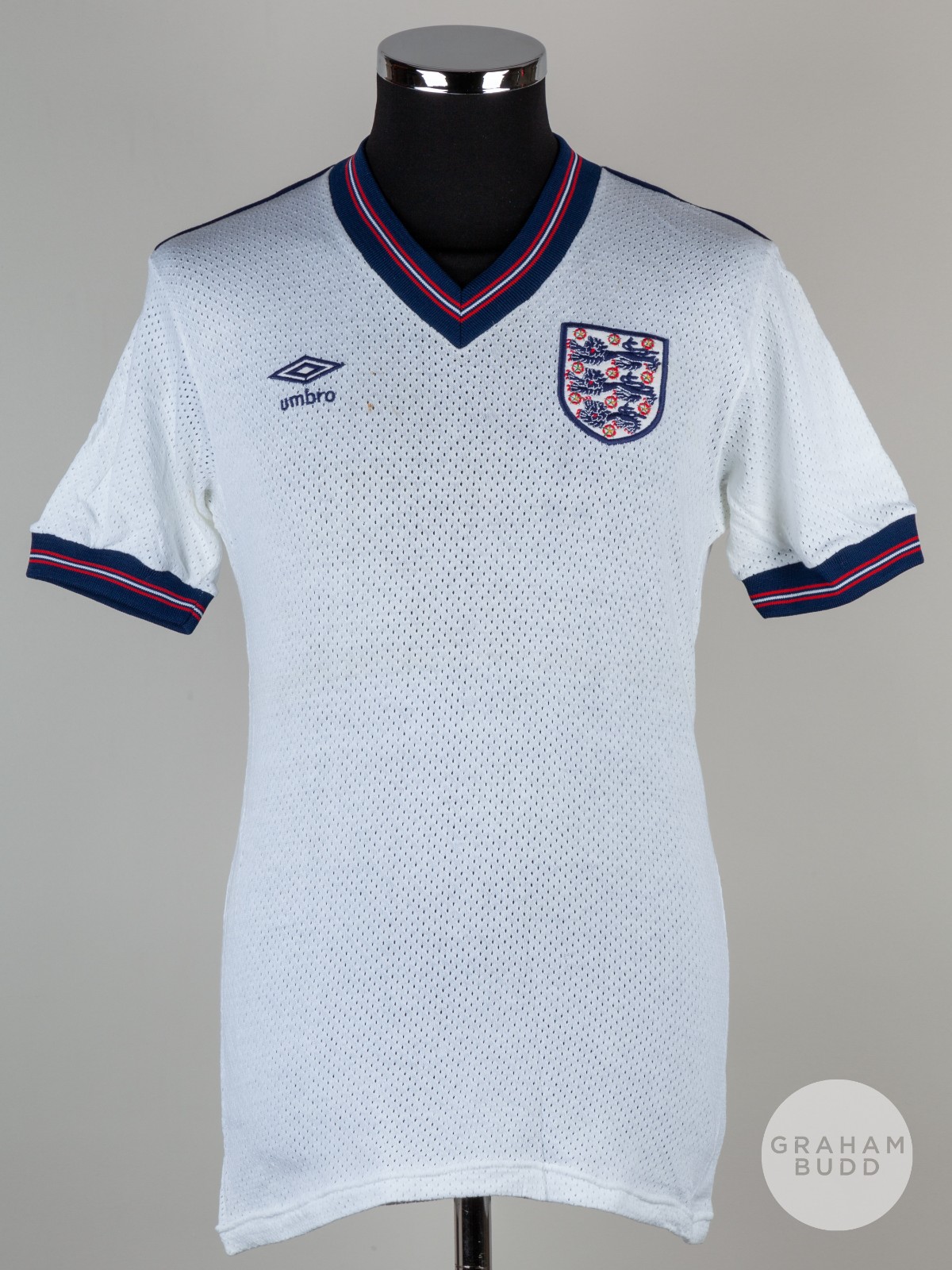 Primera equipación de Inglaterra 1985