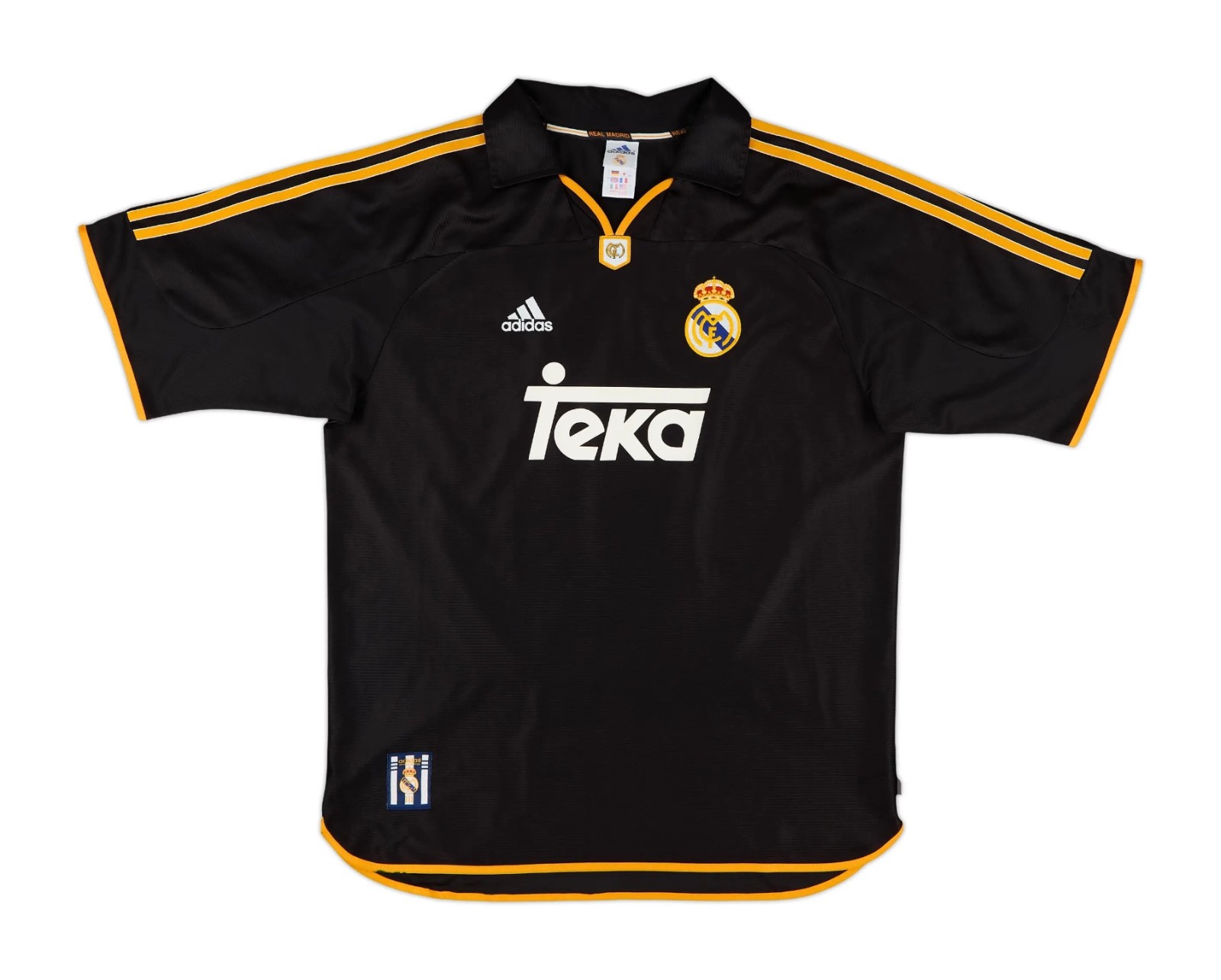 Segunda equipación de Real Madrid 00-01