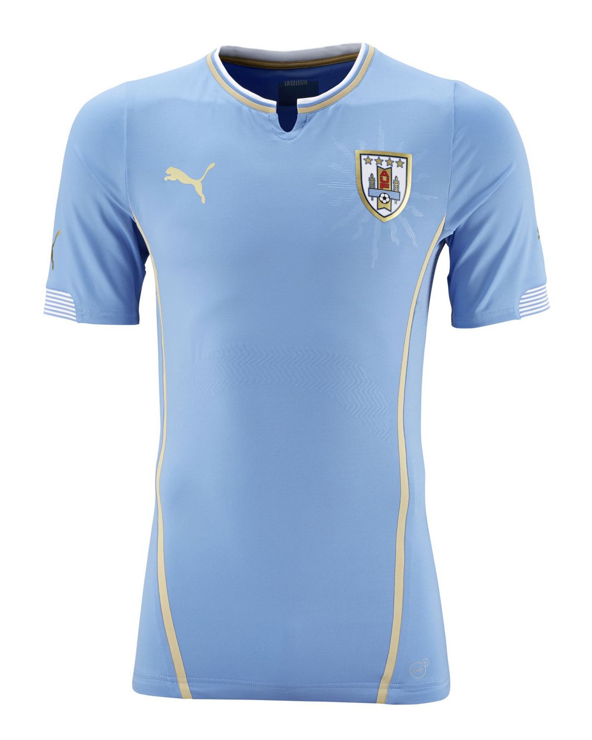 Primera equipación de Uruguay 2014