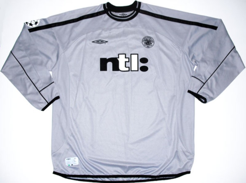 Equipación de portero de Celtic 01-02
