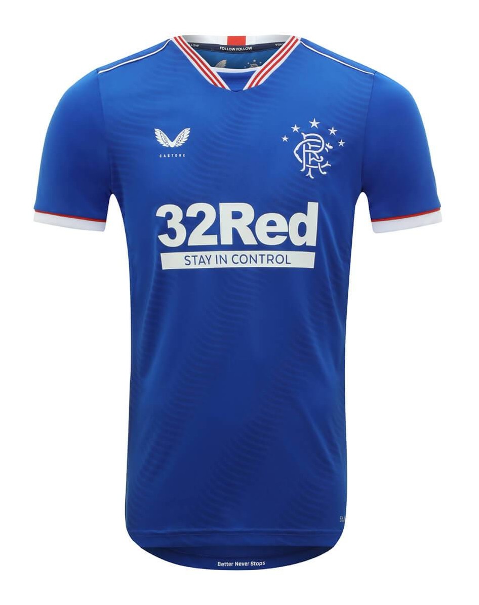 Primera equipación de Glasgow Rangers 20-21