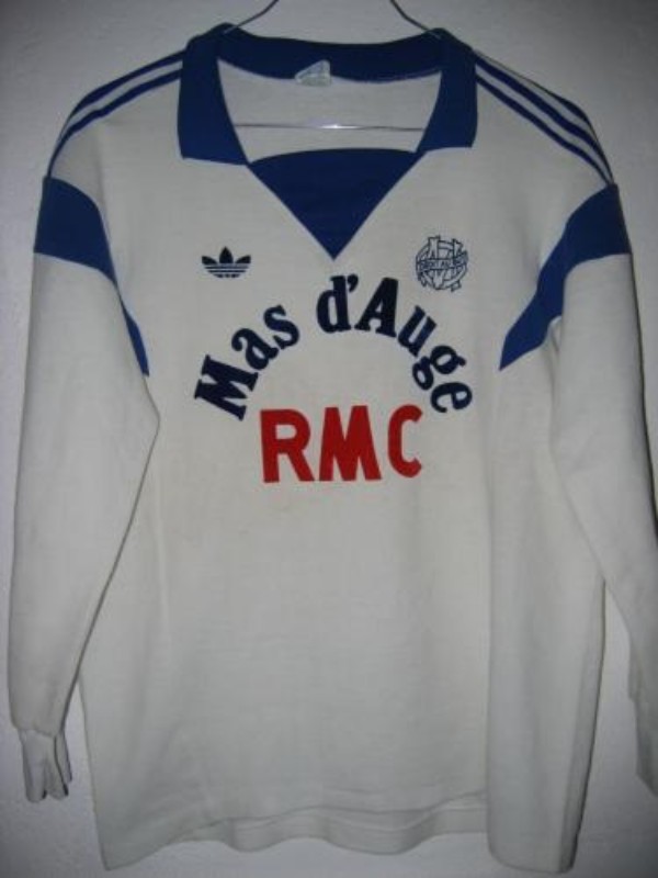 Primera equipación de Olympique de Marsella 85-86