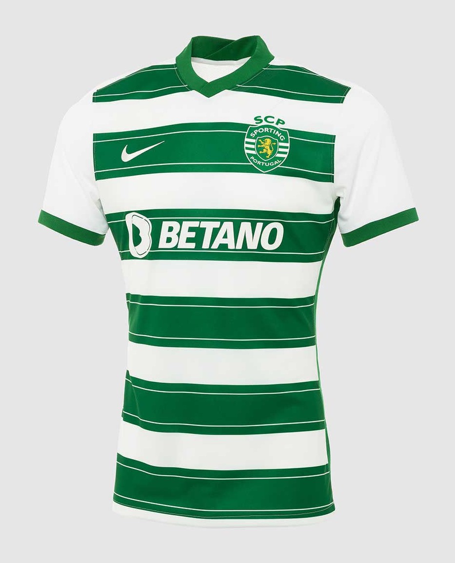 Primera equipación de Sporting de Portugal 21-22