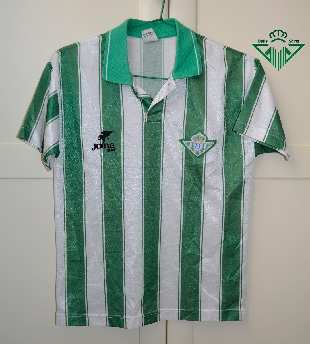 Primera equipación de Real Betis 91-92