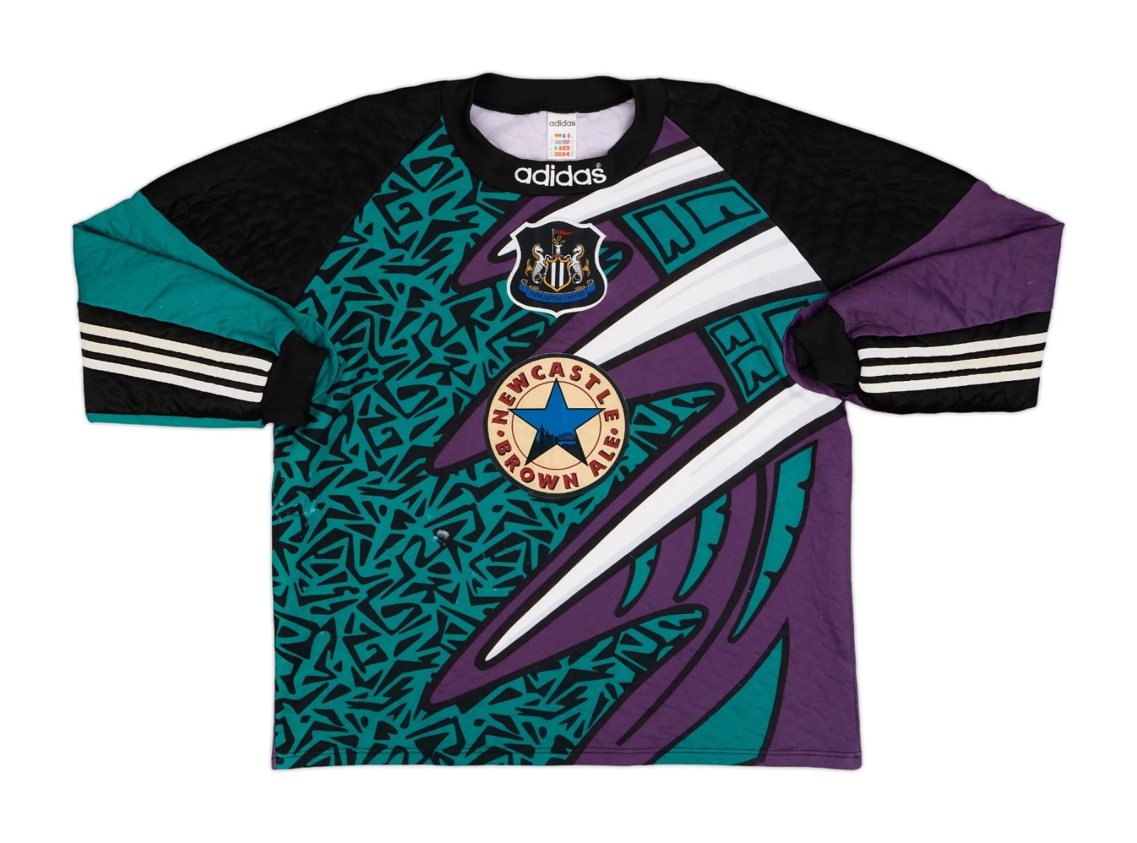 Equipación de portero de Newcastle 95-96