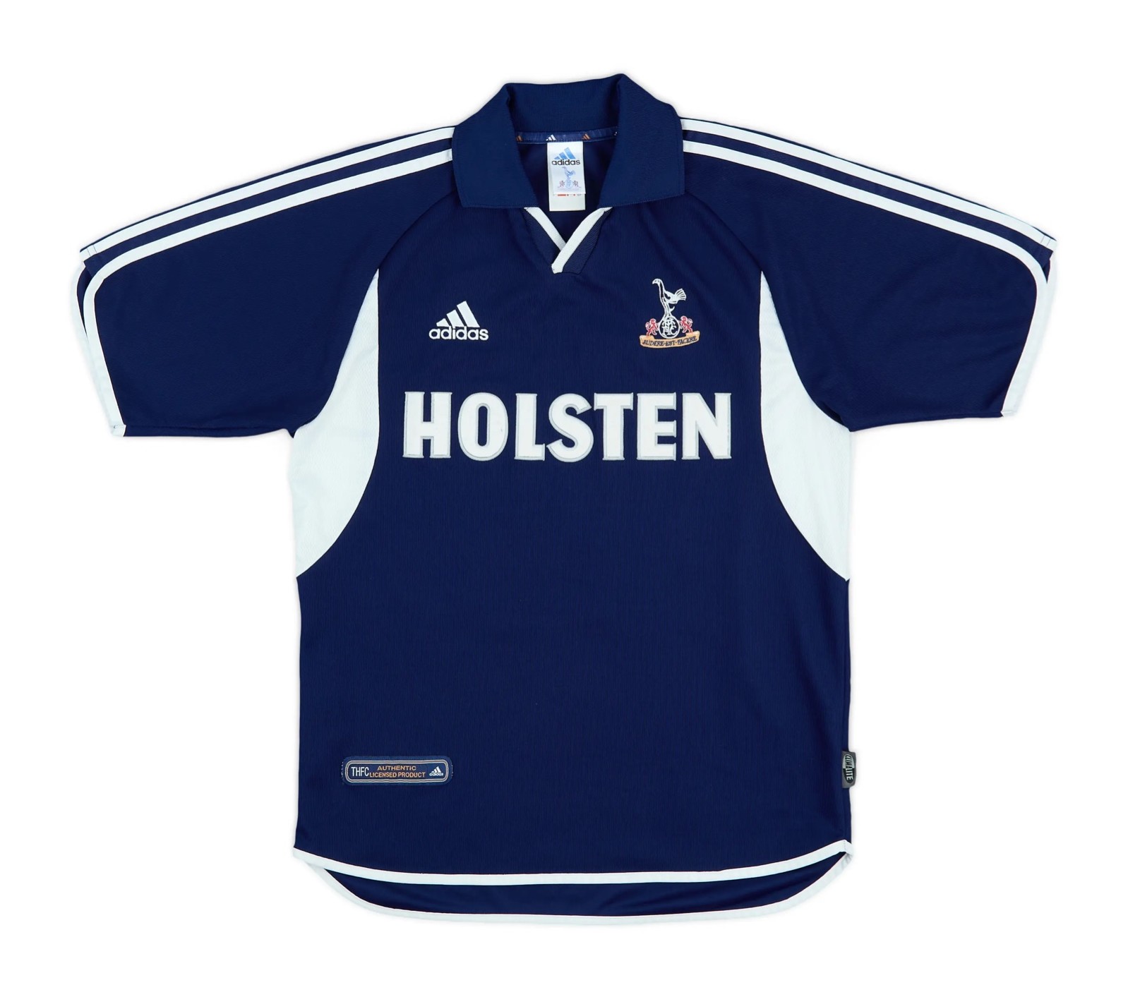 Segunda equipación de Tottenham 00-01