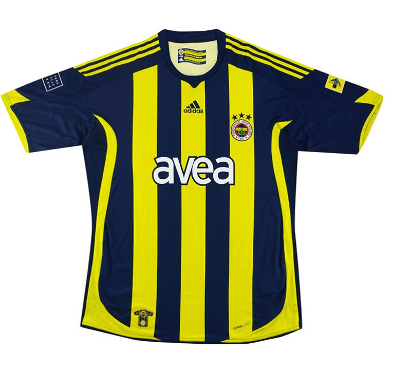 Primera equipación de Fenerbahçe 09-10