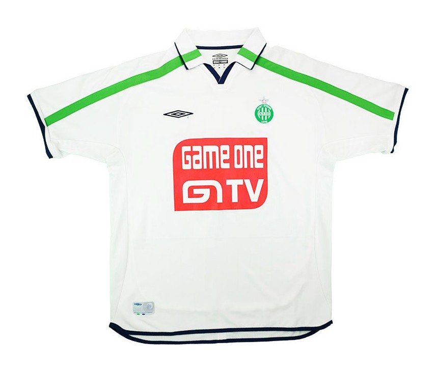 Segunda equipación de Saint-Étienne 01-02