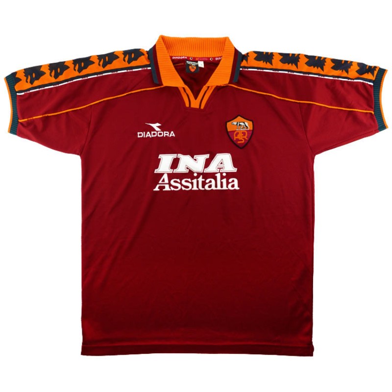 Primera equipación de Roma 98-99