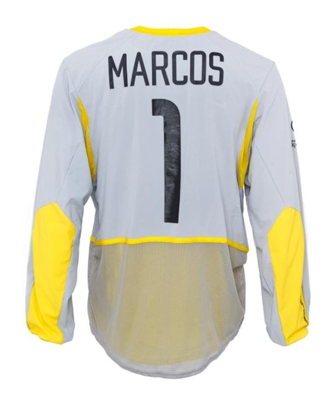 Equipación de portero de Brasil 2002