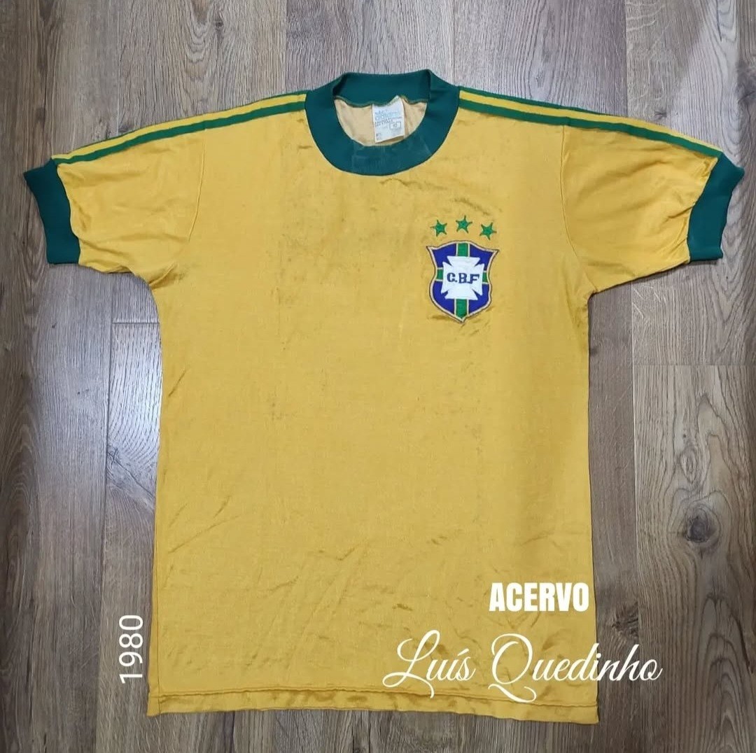 Primera equipación de Brasil 1980