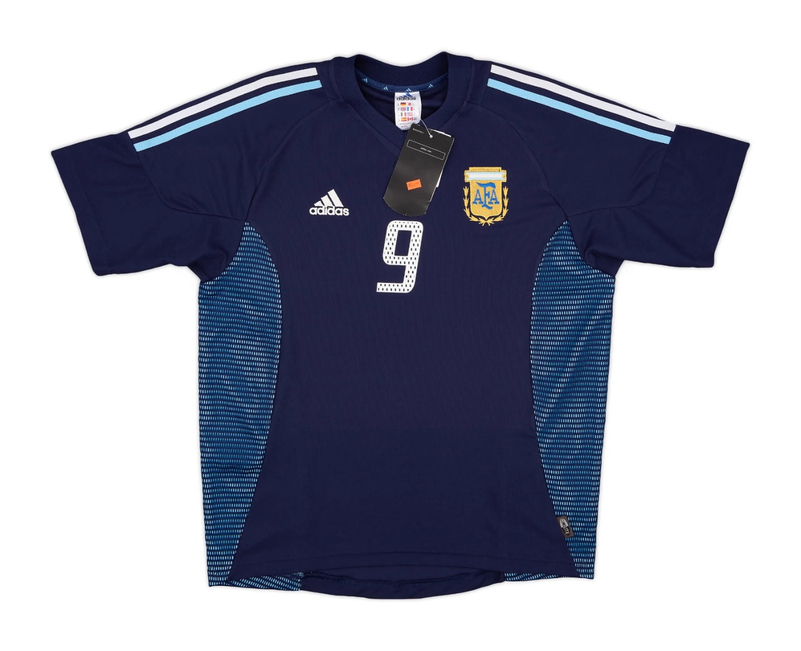 Equipación Visitante de Argentina 2002