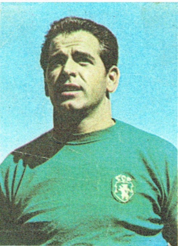 Equipación de portero de Sporting de Portugal 67-68