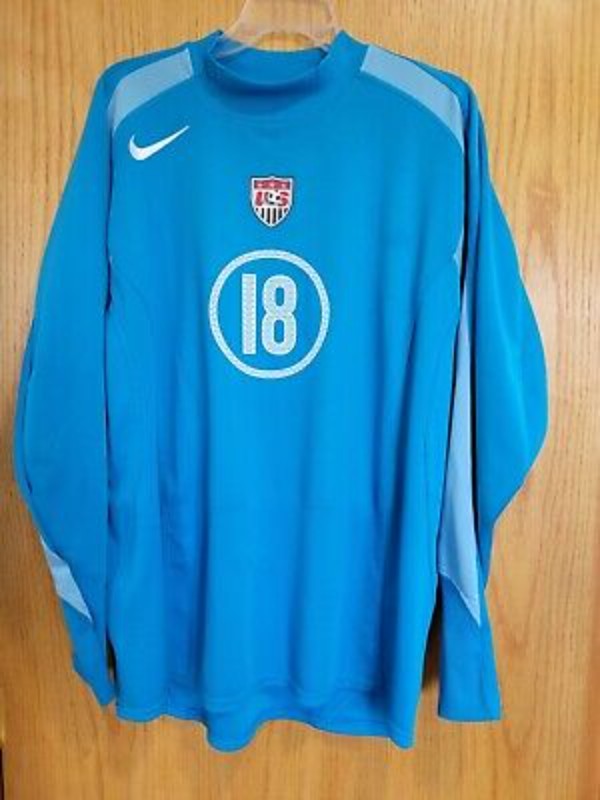 Equipación de portero de Estados Unidos 2004