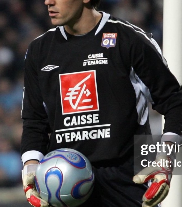 Equipación de portero de Olympique de Lyon 06-07