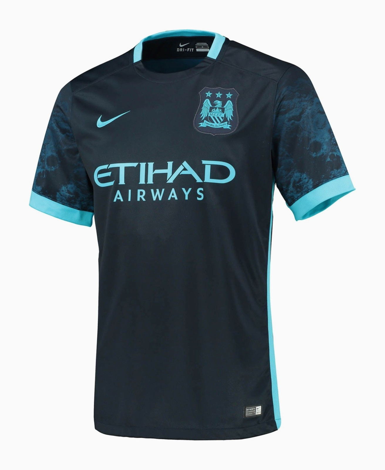 Segunda equipación de Man City 15-16