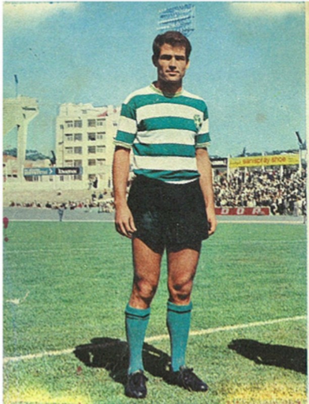 Primera equipación de Sporting de Portugal 67-68