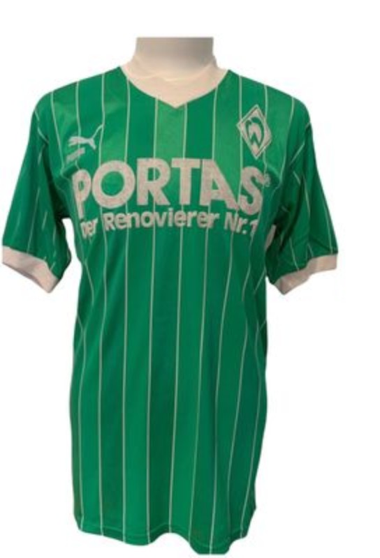 Segunda equipación de Werder Bremen 88-89