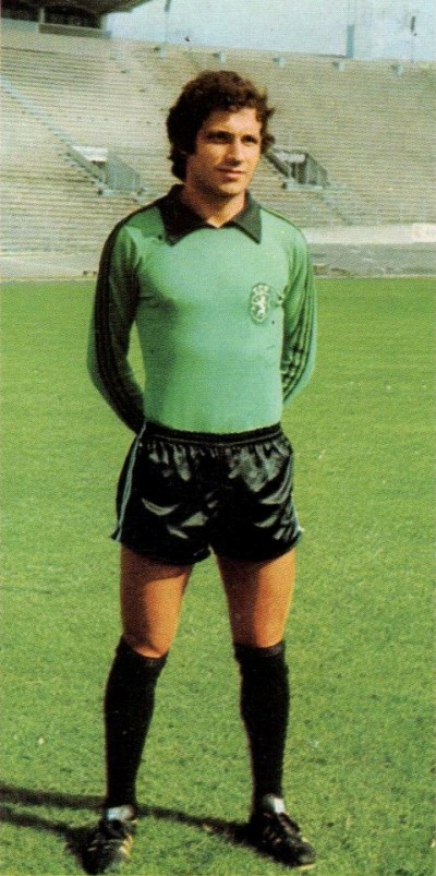 Equipación de portero de Sporting de Portugal 78-79