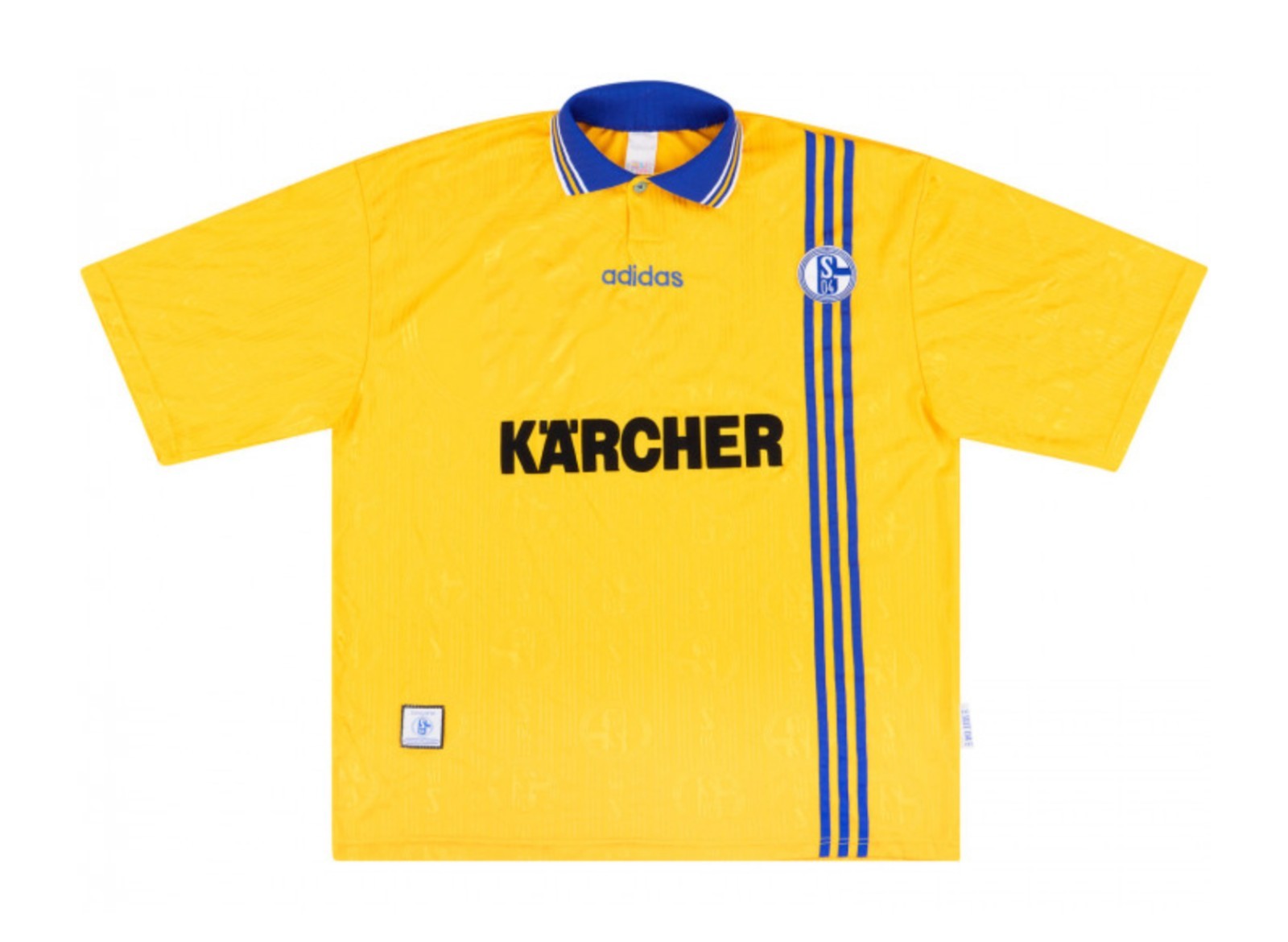 Tercera equipación de Schalke 04 96-97