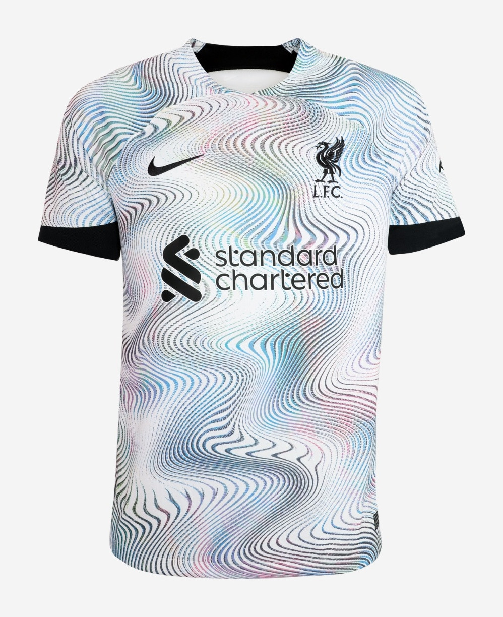Segunda equipación de LiverpoolFC 22-23