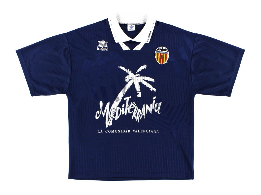 Segunda equipación de Valencia 93-94