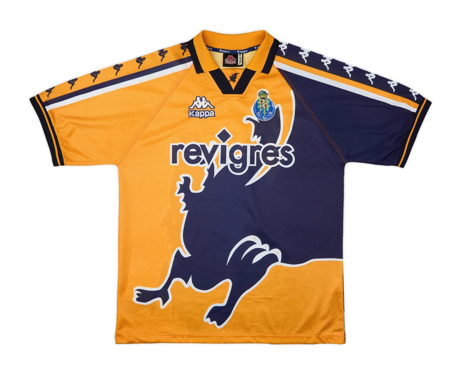 Segunda equipación de Oporto 97-98