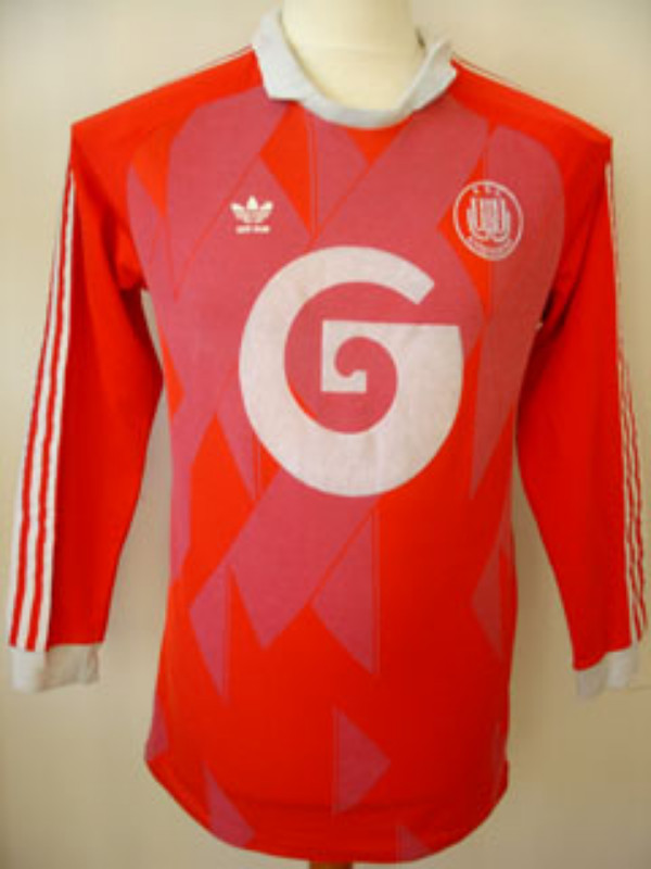 Equipación de portero de Anderlecht 89-90