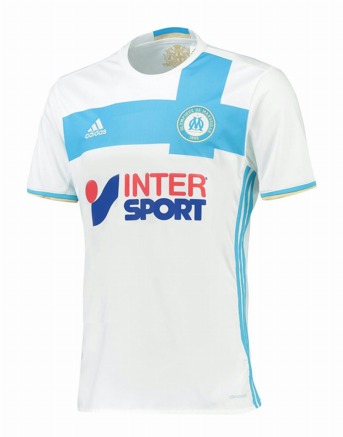 Primera equipación de Olympique de Marsella 16-17