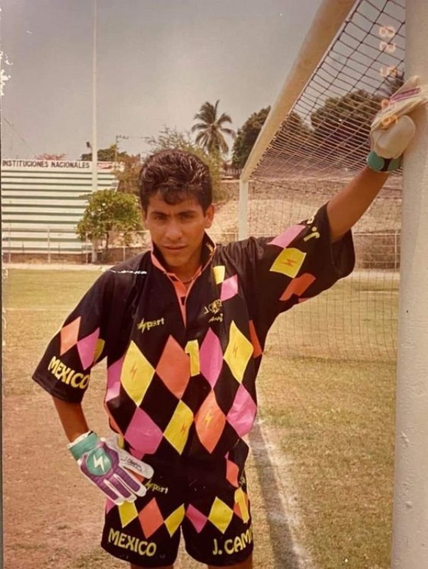 Equipación de portero de México 1991