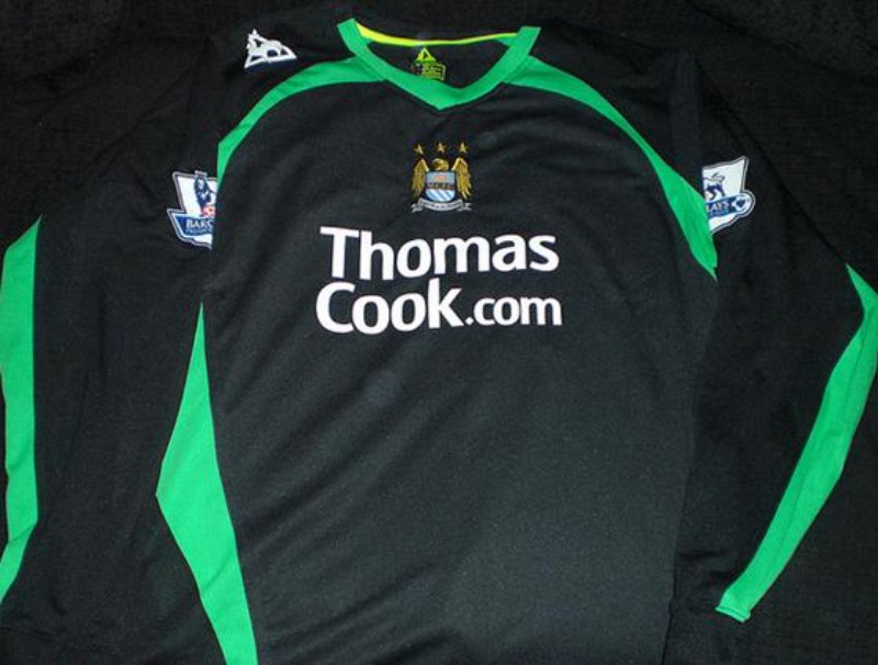 Equipación de portero de Man City 08-09