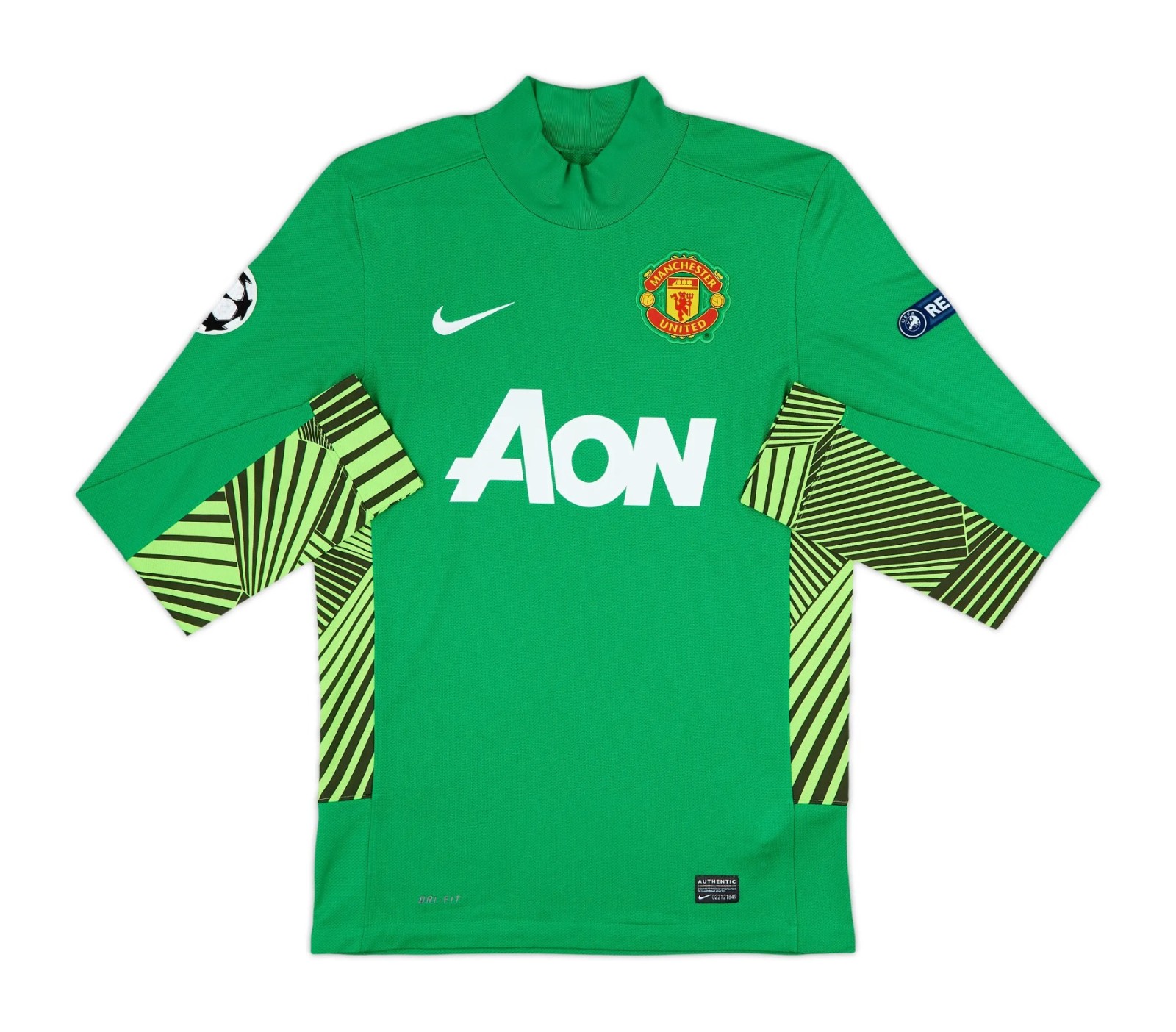 Equipación de portero de Manchester United 11-12