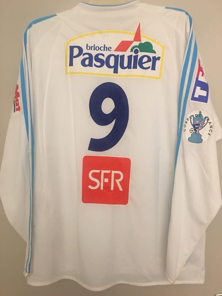 Primera equipación de Olympique de Marsella 03-04