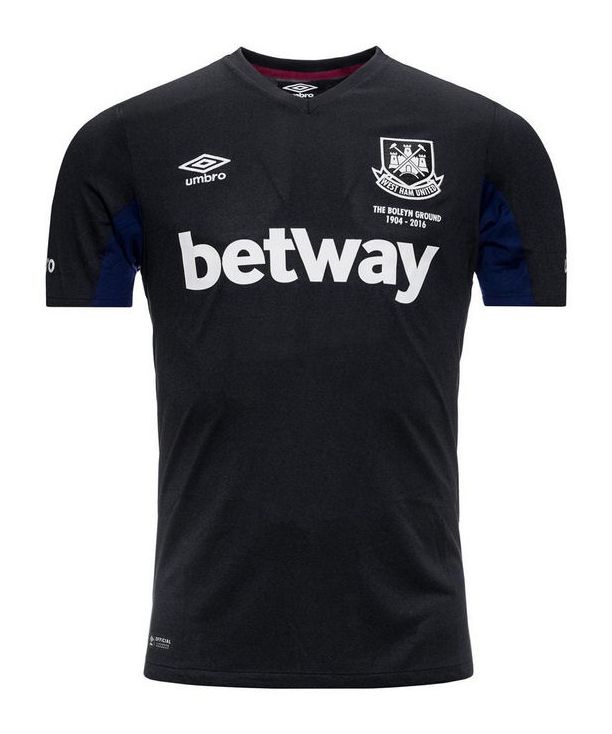 Tercera equipación de West Ham United 15-16