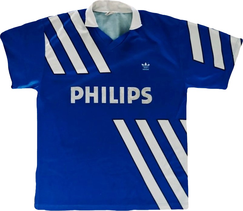 Tercera equipación de PSV 90-91