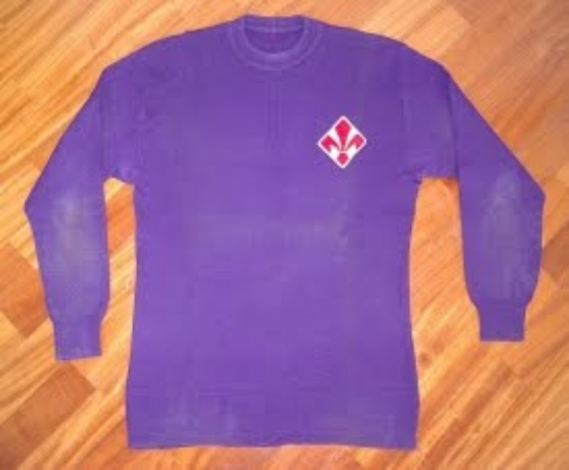 Primera equipación de Fiorentina 58-59