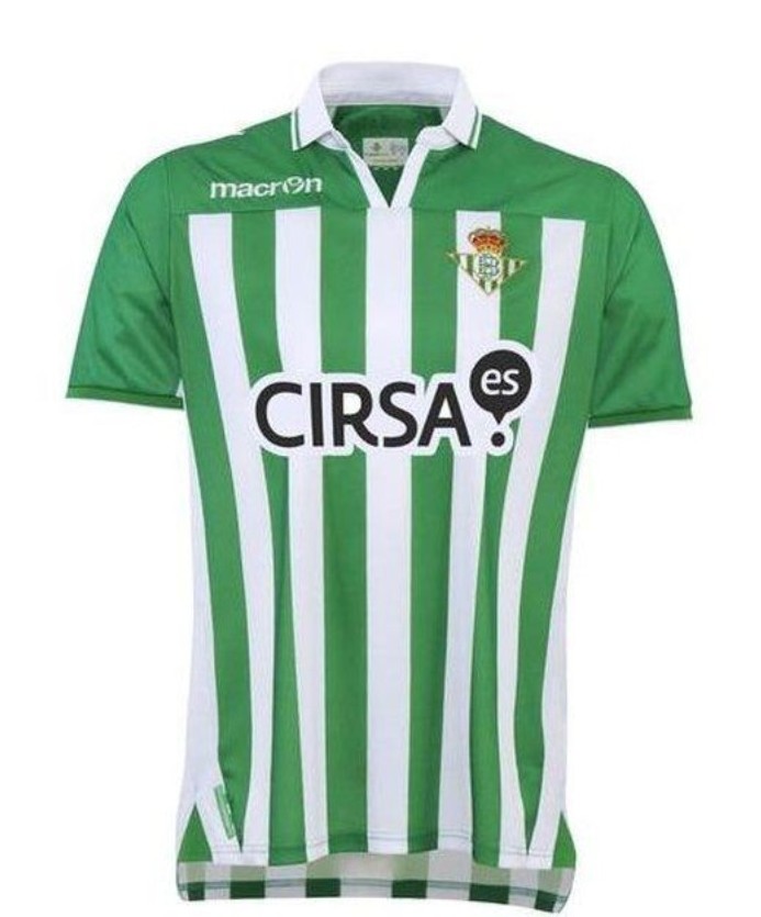 Primera equipación de Real Betis 12-13
