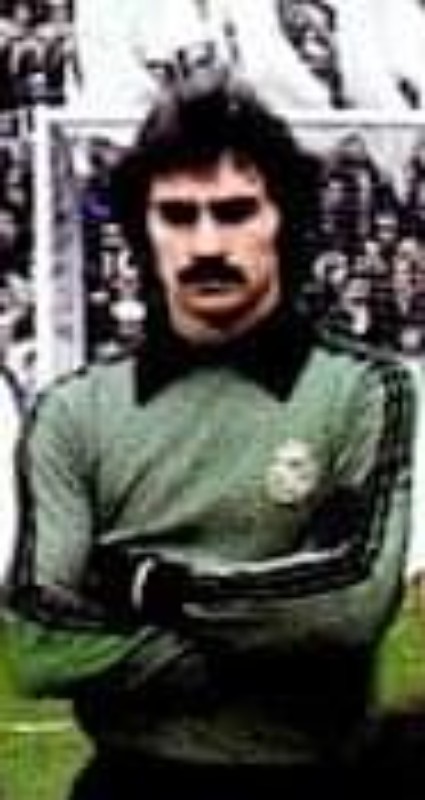 Equipación de portero de Real Madrid 75-76